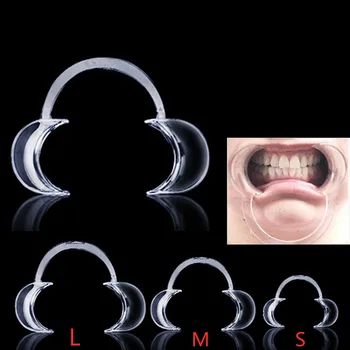 Стоматологичен Отваряне на Устата С-Образна Ретрактор За Бузите и устните Избелване на Зъби Ретрактор За Устата Внутриротовой Удължител Зъболекар Ортодонтический Инструмент