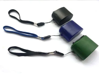 Черен/Син/Зелен USB зарядно с ръчно задвижване, универсално зарядно устройство, интелигентна преносима система за спешни Ръчно Динамо-машина, Безплатна доставка