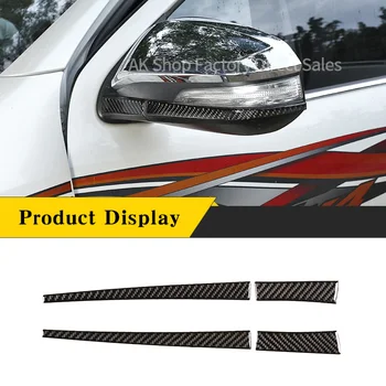 За Toyota Hilux 2015-2021 Истинска Автомобилна Лента от въглеродни Влакна против надраскване за Огледала за обратно виждане, Декоративна Стикер, Автомобилни Аксесоари