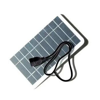 Миниый преносим слънчев изход Usb интерфейс Dc Слънчева енергия панели заряжателя гъвкав слънчев изпратил за презареждане на батерията на мобилния Телефон