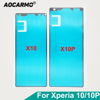 Aocarmo Предната LCD Залепваща Стикер На Екрана на Дисплея, на тиксо За SONY Xperia 10 i3113/23 i4113/93 10 ПЕНСА Plus i3213/23 i4213/93