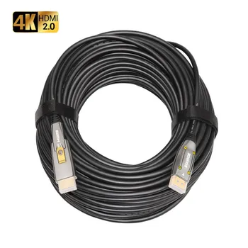 Кабел HDMI-съвместим оптичен кабел, тип A-D с плъзгаща тръба с една глава 4K @ 60Hz 2.0 2.0 b 18 Gbit / s ultra-висока скорост на HDR Plug