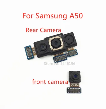 1 бр. оригинални Задната Голяма Основна Задна Камера модул предна камера Гъвкав Кабел За Samsung Galaxy A50 A505 A505F SM-A505F подмяна на части.