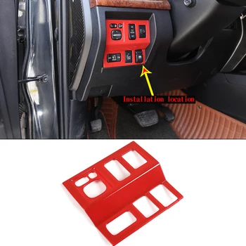За 2014-2021 Toyota Tundra ABS бутон за включване на фаровете контролен панел декоративна рамка автомобилни аксесоари за интериора