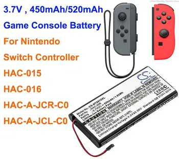 Камерън Китайско 450 ма/520 mah Батерия HAC-006 за Nintendo HAC-015, HAC-016, HAC-A-JCL-C0, HAC-A-JCR-C0, контролер на ключа
