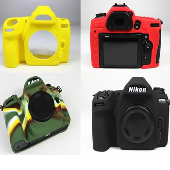 Славна Мека кожа повод на капачката на тялото на фотоапарата силиконов каучук предпазни за чанти камери Nikon D780