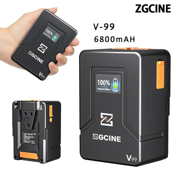 ZGCINE DIANA-V99 6800 mah Батерии Power Bank V Определяне на 14,8 V Заключване Бързо Зареждане на За Led видео/Смартфон/Камера/DSLR