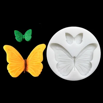 Пеперуда Силиконова Форма За Производство На Захар От Захарно Празни Приказки Инструменти За Украса На Тортата Форма За Печене На Кексчета