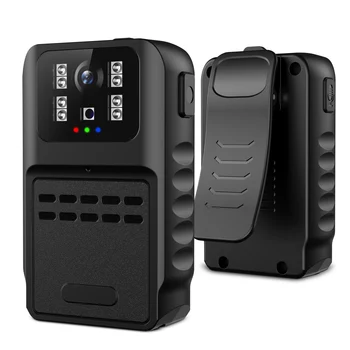 Мини Камера за тялото 1080P Носен Имат Малка Камера с Клипсой Аудио-Видео, Малка Полицейска Камера за Видеонаблюдение