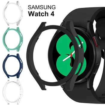 Калъф за Galaxy watch 4 44 мм 40 мм PC универсален Броня Протектор аксесоари за Samsung Galaxy watch 4 класически 46 мм 42 мм Калъф