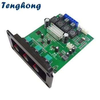 Tenghong TPA3116D2 Bluetooth 5,0 Цифров Усилвател Аудио Такса 50 W * 2 2,0 Стерео Усилвател на Звука RF Бас С Лентата на САМ