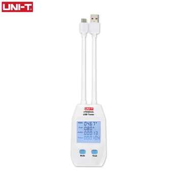 UNIT USB Тестер Дигитален Волтметър Амперметър Напрежение, Ток, Амперметър Измерител на Капацитет на Д-р За Мобилен Телефон, Таблет Мощност