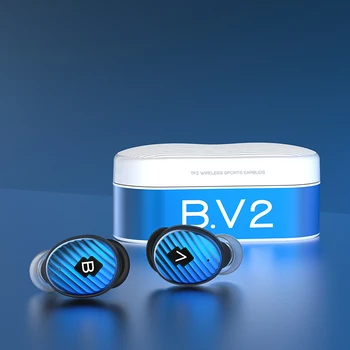 TFZ/B. V2 TWS Ture Безжични Слушалки Bluetooth 5,0 СЛУШАЛКИ Слушалките С Шумопотискане Водоустойчиви Спортни Слушалки За Бягане