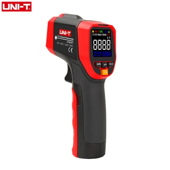 UNIT Безконтактен Инфрачервен Лазерен Термометър HD Цветен Екран Промишленото Измерване на температура UT301A + UT301C + ИНФРАЧЕРВЕН пистолет