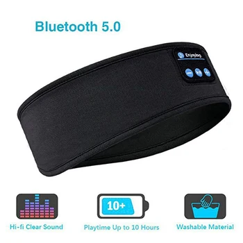 2021 TWS Безжични Bluetooth Слушалки За Сън Музикална Маска За Сън Hi-Fi Звукова Спортни Слушалки Дропшиппинг Слушалки за Мобилни Телефони