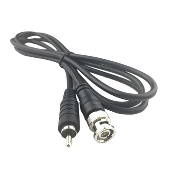 1 М/3 фута BNC Plug RCA Мъжки Конектор за Коаксиален Кабел за видео адаптер за система за Видеонаблюдение, Аксесоари За Фотоапарати