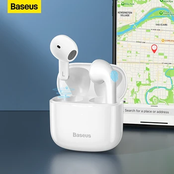 Baseus Bowie E3 Fone Bluetooth Безжични Слушалки TWS Слушалки Водоустойчиви Спортни Слушалки за iPhone 13 Xiaomi Слушалки втулки