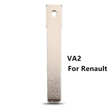 10 бр./лот VA2 Ключът е Празен, Подмяна на Renault За Citroen За Peugeot Дистанционно Оригинален Автомобилен Ключ VA2 Режисьорски Нож