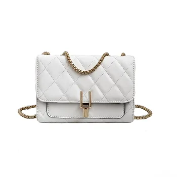 2020 Нова Стилна Чанта на рамото във формата на Диамант с Spirea, Модни Ежедневна Чанта на Верига, Тенденция ДАМСКА Чанта в корейски стил, Квадратна чанта-прашка