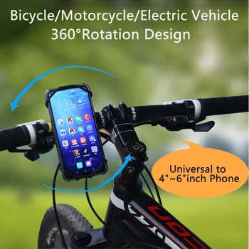 Велосипеден Притежателя на Телефон под наем на Притежателя на Мобилен Телефон Мотоциклет Suporte Celular за iPhone Samsung Xiaomi Gsm Houder Fiets