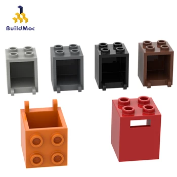 BuildMOC 4345 2x2 Пощенска Кутия ldd4345 За Изграждане на Блоковете резервни Части САМ Изграждане на Класическа Марка Детски Подарък Играчка