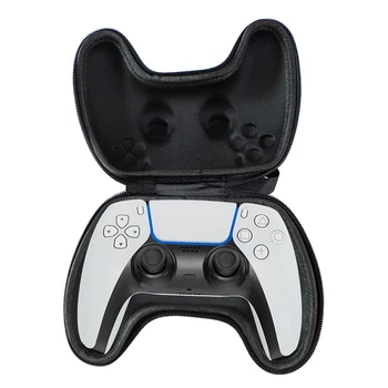 Твърд EVA Контролер Чанта за Playstation 5/PS5 Dualsense Геймпад с Цип Защитен Калъф За Съхранение на Конзола за Игри на Открито Кутия за Носене