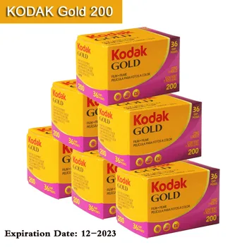 За KODAK GOLD 200 35 mm филм 36 експозиции на ролка подходящ за камера M35 /M38 (срок на годност: 20.12.23) Класически филм