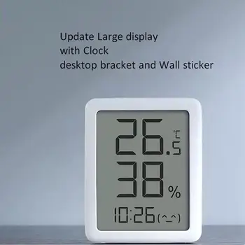 Miaomiaoce MMC Екран LCD дисплей с Голям Цифров дисплей Термометър, Влагомер Температура Сензор за Влажност на въздуха от Youpin