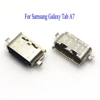 10 Бр. За Samsung Galaxy Tab A7 10,4 (2020 Г.) T500 T505 Type C Usb 3,1 Конектор Кабел За Зареждане Порт Конектор За Ремонт, Резервни Части