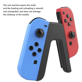 V-Образна Скоба Притежателя на Ръкохватката Скоба за Nintendo Switch OLED Преминете Joy-Con Геймпад Контролер Поддръжка на Притежателя Ръкохватка Джойстик