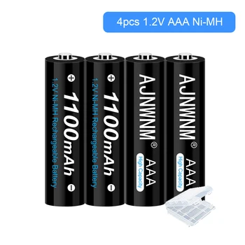 AJNWMN4-20pcs1.2v NIMH AAA Батерия 3A 1100 mah ААА Батерия aaa ni-mh батерии акумулаторна батерия за фенерче играчки