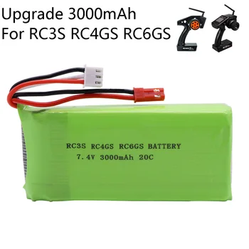 7,4 По 3000 mah lipo батерия За Radiolink RC3S RC4GS RC6GS Предавател играчка на Батерията 2 S Lipo Батерия актуализация 7,4 По 2800 mah играчки, резервни части