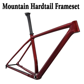 Рамка XC Light МТБ Hardtail за планински велосипед 148 * 12 мм с оста на 29er-Boost 29 Карбоновые висококачествени рамки