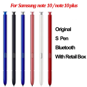 Нов Оригинален Bluetooth-съвместими стилус S Pen, За Samsung Galaxy Note 10 10 Plus 10Plus Note10 N970 N975 дистанционно управление с докосване с Молив