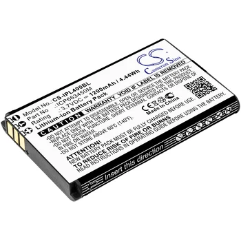 CS баркод Скенер Батерия за безкрайни периферни устройства Linea Pro 4 е Подходящ за ICP663450M 1200 ма/4,44 Wh CS-IPL400BL Li-ion 3,70 В