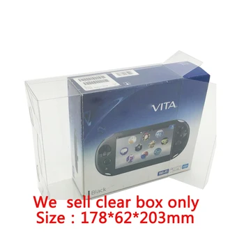 Висококачествен Прозрачен капак кутии За PSV2000 за PS VITA 2000 колекция дисплей за съхранение на ПАТ защитна кутия Японската версия