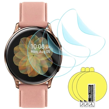 Комплект от 3 теми, Мека Гидрогелевая Защитно Фолио За Samsung Galaxy Watch 3 Geat S2 S3, Спортна Защитно Фолио За екран на Samsung Watch Acitve 2