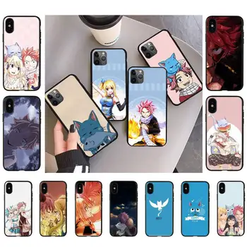 TOPLBPCS Аниме Fairy Tail Калъф за Телефон за iPhone 11 12 13 mini pro XS MAX 8 7 6 6S Plus X 5S SE 2020 XR калъф