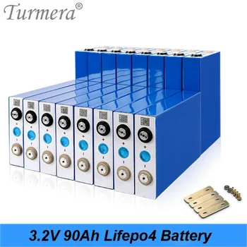 Нов 3.2 В 90Ah Lifepo4 Батерия Литиево-желязо-фосфатный батерия за ups 12 v и Слънчевата Система Turmera