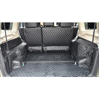 Високо качество! Специални автомобилни постелки за багажник на Mitsubishi Pajero 7 места 2021 здрава подложка за карго подложка килими за багажника за Pajero 2020-2007