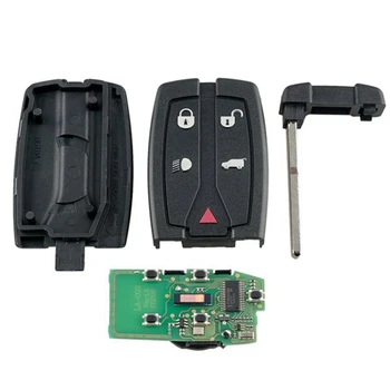 5-Бутон Автомобилен Ключ с Дистанционно печатна платка с кнопочной Батерия За Land Rover Freelander 2 2007-2015 433 Mhz