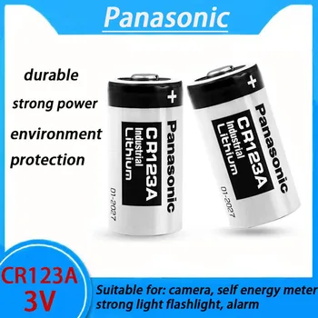 Оригинален Panasonic 123 Литиева батерия за фотоапарат 3V Arlo cr123a lithium CR17345 DL123A EL123A 123A