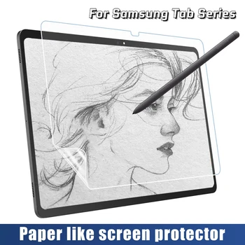 Защитно Фолио За Таблет Paperfeel За Samsung Galaxy Tab A A7 A8 Lite S4 S6 S7 S8 PLUS Ултра Прозрачен Филм Paperfeel Аксесоари