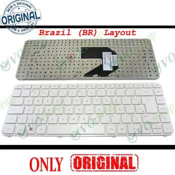 Новата клавиатура за лаптоп HP Pavilion G4-2000 G4-2022 G4-2047 G4-2048 Бяла с рамка Бразилия BR AER33600230 686222-201 689463-201