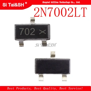 100 бр./лот 2N7002LT 2N7002 7002 N-канален MOSFET N-CH SOT23 SMD.